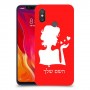 אישה אהבה כיסוי מגן קשיח בעיצוב אישי עם השם שלך ל Xiaomi Mi 8 יחידה אחת סקרין מובייל