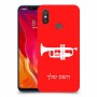 חצוצרה כיסוי מגן קשיח בעיצוב אישי עם השם שלך ל Xiaomi Mi 8 יחידה אחת סקרין מובייל