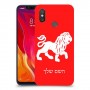 אריה כיסוי מגן קשיח בעיצוב אישי עם השם שלך ל Xiaomi Mi 8 יחידה אחת סקרין מובייל