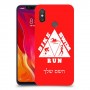 טריאתלון כיסוי מגן קשיח בעיצוב אישי עם השם שלך ל Xiaomi Mi 8 יחידה אחת סקרין מובייל