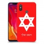 מגן דוד - ישראל כיסוי מגן קשיח בעיצוב אישי עם השם שלך ל Xiaomi Mi 8 יחידה אחת סקרין מובייל