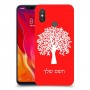 עץ כיסוי מגן קשיח בעיצוב אישי עם השם שלך ל Xiaomi Mi 8 יחידה אחת סקרין מובייל