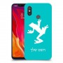 צפרדע טרופית כיסוי מגן קשיח בעיצוב אישי עם השם שלך ל Xiaomi Mi 8 יחידה אחת סקרין מובייל