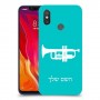 חצוצרה כיסוי מגן קשיח בעיצוב אישי עם השם שלך ל Xiaomi Mi 8 יחידה אחת סקרין מובייל