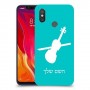 כינור כיסוי מגן קשיח בעיצוב אישי עם השם שלך ל Xiaomi Mi 8 יחידה אחת סקרין מובייל