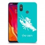 סרטן כיסוי מגן קשיח בעיצוב אישי עם השם שלך ל Xiaomi Mi 8 יחידה אחת סקרין מובייל