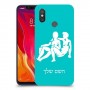 תאומים כיסוי מגן קשיח בעיצוב אישי עם השם שלך ל Xiaomi Mi 8 יחידה אחת סקרין מובייל