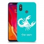 עקרב כיסוי מגן קשיח בעיצוב אישי עם השם שלך ל Xiaomi Mi 8 יחידה אחת סקרין מובייל