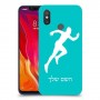 רץ כיסוי מגן קשיח בעיצוב אישי עם השם שלך ל Xiaomi Mi 8 יחידה אחת סקרין מובייל