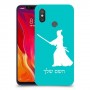 סמוראי כיסוי מגן קשיח בעיצוב אישי עם השם שלך ל Xiaomi Mi 8 יחידה אחת סקרין מובייל
