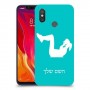 אימון ספורט - אישה כיסוי מגן קשיח בעיצוב אישי עם השם שלך ל Xiaomi Mi 8 יחידה אחת סקרין מובייל