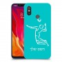 שחקן כדורעף כיסוי מגן קשיח בעיצוב אישי עם השם שלך ל Xiaomi Mi 8 יחידה אחת סקרין מובייל