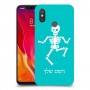 שלד כיסוי מגן קשיח בעיצוב אישי עם השם שלך ל Xiaomi Mi 8 יחידה אחת סקרין מובייל