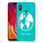 עולם כיסוי מגן קשיח בעיצוב אישי עם השם שלך ל Xiaomi Mi 8 יחידה אחת סקרין מובייל
