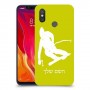 סקִי כיסוי מגן קשיח בעיצוב אישי עם השם שלך ל Xiaomi Mi 8 יחידה אחת סקרין מובייל