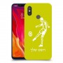 שחקן כדורגל כיסוי מגן קשיח בעיצוב אישי עם השם שלך ל Xiaomi Mi 8 יחידה אחת סקרין מובייל