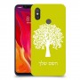 עץ כיסוי מגן קשיח בעיצוב אישי עם השם שלך ל Xiaomi Mi 8 יחידה אחת סקרין מובייל