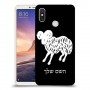 טלה כיסוי מגן קשיח בעיצוב אישי עם השם שלך ל Xiaomi Mi Max 3 יחידה אחת סקרין מובייל
