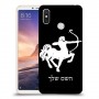 קשת כיסוי מגן קשיח בעיצוב אישי עם השם שלך ל Xiaomi Mi Max 3 יחידה אחת סקרין מובייל