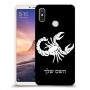 עקרב כיסוי מגן קשיח בעיצוב אישי עם השם שלך ל Xiaomi Mi Max 3 יחידה אחת סקרין מובייל
