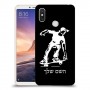 ילד סקייטבורד כיסוי מגן קשיח בעיצוב אישי עם השם שלך ל Xiaomi Mi Max 3 יחידה אחת סקרין מובייל