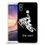 אופנוע שלג כיסוי מגן קשיח בעיצוב אישי עם השם שלך ל Xiaomi Mi Max 3 יחידה אחת סקרין מובייל