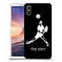 שחקן טניס כיסוי מגן קשיח בעיצוב אישי עם השם שלך ל Xiaomi Mi Max 3 יחידה אחת סקרין מובייל