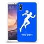 רץ כיסוי מגן קשיח בעיצוב אישי עם השם שלך ל Xiaomi Mi Max 3 יחידה אחת סקרין מובייל