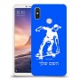 ילד סקייטבורד כיסוי מגן קשיח בעיצוב אישי עם השם שלך ל Xiaomi Mi Max 3 יחידה אחת סקרין מובייל