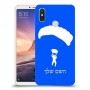 צניחה חופשית כיסוי מגן קשיח בעיצוב אישי עם השם שלך ל Xiaomi Mi Max 3 יחידה אחת סקרין מובייל
