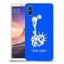 פסל החירות כיסוי מגן קשיח בעיצוב אישי עם השם שלך ל Xiaomi Mi Max 3 יחידה אחת סקרין מובייל