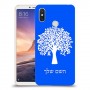 עץ כיסוי מגן קשיח בעיצוב אישי עם השם שלך ל Xiaomi Mi Max 3 יחידה אחת סקרין מובייל