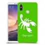 עקרב כיסוי מגן קשיח בעיצוב אישי עם השם שלך ל Xiaomi Mi Max 3 יחידה אחת סקרין מובייל