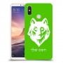 זאב כיסוי מגן קשיח בעיצוב אישי עם השם שלך ל Xiaomi Mi Max 3 יחידה אחת סקרין מובייל