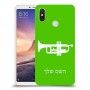 חצוצרה כיסוי מגן קשיח בעיצוב אישי עם השם שלך ל Xiaomi Mi Max 3 יחידה אחת סקרין מובייל