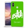 תאומים כיסוי מגן קשיח בעיצוב אישי עם השם שלך ל Xiaomi Mi Max 3 יחידה אחת סקרין מובייל