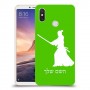 סמוראי כיסוי מגן קשיח בעיצוב אישי עם השם שלך ל Xiaomi Mi Max 3 יחידה אחת סקרין מובייל