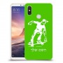 ילד סקייטבורד כיסוי מגן קשיח בעיצוב אישי עם השם שלך ל Xiaomi Mi Max 3 יחידה אחת סקרין מובייל