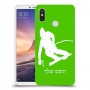 סקִי כיסוי מגן קשיח בעיצוב אישי עם השם שלך ל Xiaomi Mi Max 3 יחידה אחת סקרין מובייל