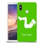 אימון ספורט - אישה כיסוי מגן קשיח בעיצוב אישי עם השם שלך ל Xiaomi Mi Max 3 יחידה אחת סקרין מובייל