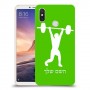 הרמת משקולות כיסוי מגן קשיח בעיצוב אישי עם השם שלך ל Xiaomi Mi Max 3 יחידה אחת סקרין מובייל