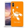 עקרב כיסוי מגן קשיח בעיצוב אישי עם השם שלך ל Xiaomi Mi Max 3 יחידה אחת סקרין מובייל