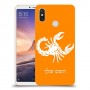 עקרב כיסוי מגן קשיח בעיצוב אישי עם השם שלך ל Xiaomi Mi Max 3 יחידה אחת סקרין מובייל