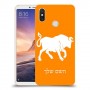 שור כיסוי מגן קשיח בעיצוב אישי עם השם שלך ל Xiaomi Mi Max 3 יחידה אחת סקרין מובייל
