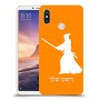 סמוראי כיסוי מגן קשיח בעיצוב אישי עם השם שלך ל Xiaomi Mi Max 3 יחידה אחת סקרין מובייל
