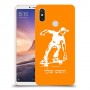 ילד סקייטבורד כיסוי מגן קשיח בעיצוב אישי עם השם שלך ל Xiaomi Mi Max 3 יחידה אחת סקרין מובייל