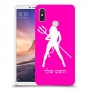 אישה שטן כיסוי מגן קשיח בעיצוב אישי עם השם שלך ל Xiaomi Mi Max 3 יחידה אחת סקרין מובייל
