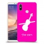 כינור כיסוי מגן קשיח בעיצוב אישי עם השם שלך ל Xiaomi Mi Max 3 יחידה אחת סקרין מובייל