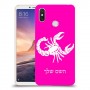 עקרב כיסוי מגן קשיח בעיצוב אישי עם השם שלך ל Xiaomi Mi Max 3 יחידה אחת סקרין מובייל