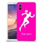 רץ כיסוי מגן קשיח בעיצוב אישי עם השם שלך ל Xiaomi Mi Max 3 יחידה אחת סקרין מובייל